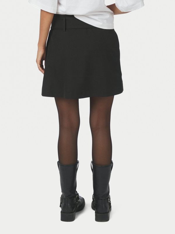 Irelia Structure Skirt Black 