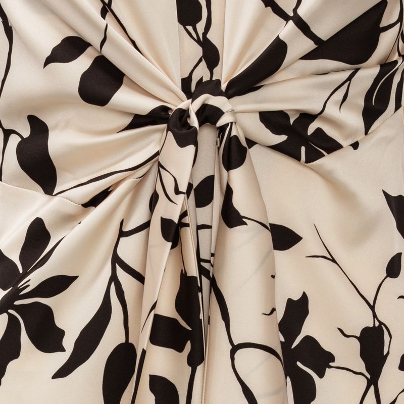 Faye Dress Mono Floral