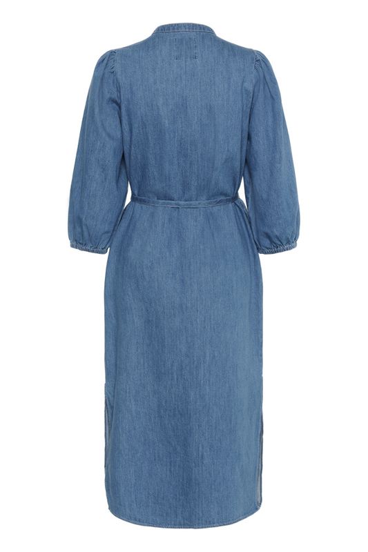 Nadija Dress Medium Blue Denim 