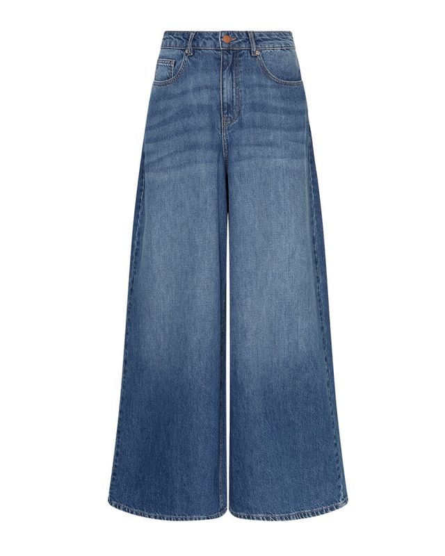 Turig Alena Pants Mid Blue Wash 