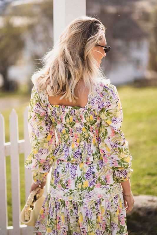 Cotton Slub Top Summer Lilacs 