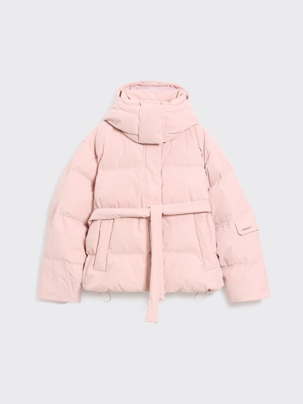Steilia Brushed Down Jacket Light Pink 
