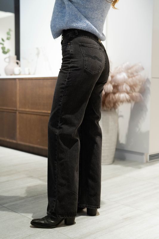 Clean Eileen Black Crosshatch 