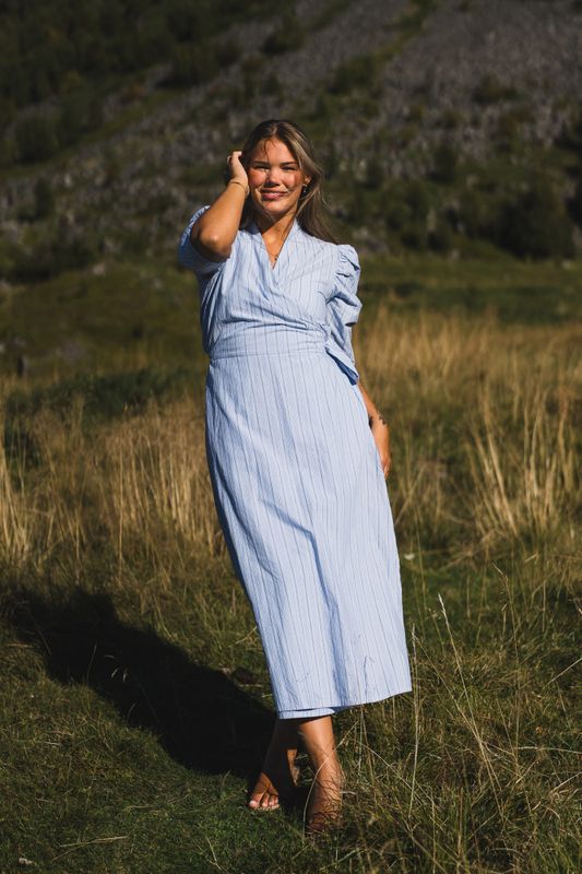 Scarlett Short Stripe Light Blue 