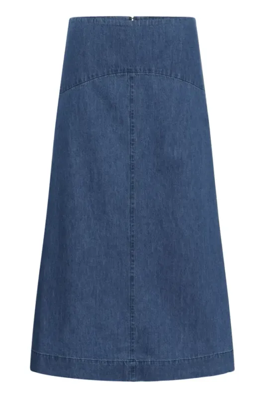 Cine Skirt Medium Dark Blue 