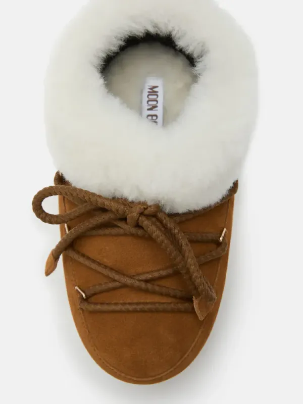 Evx Mule Suede Cognac/Natural 