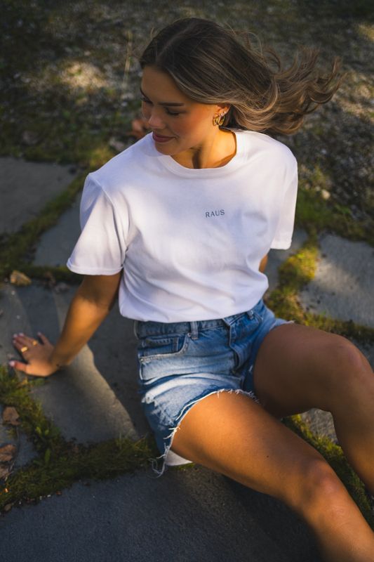 Linn Logo Tee Bright White 