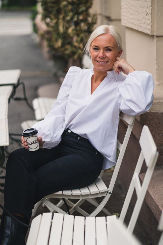 Infinity Blouse White 