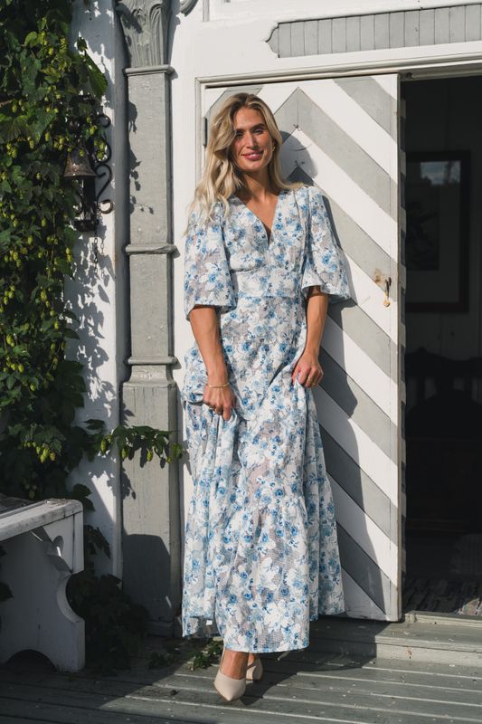 Celina Maxi Dress Blue Whisper 