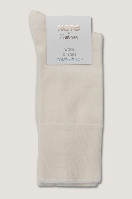 Hovedbilde Note Fine Wool Comfort Top Offwhite 