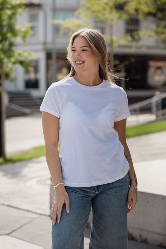 Solly Tee Solid 205 White 