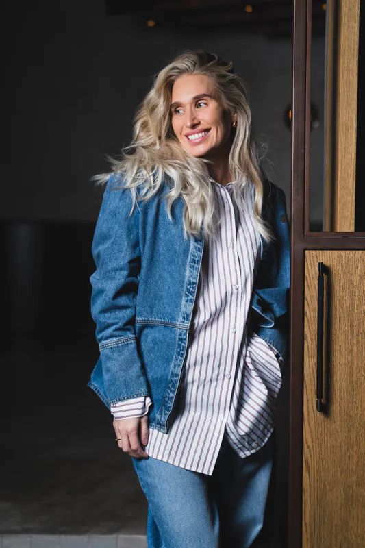 Reign Denim Overshirt M.Blue 