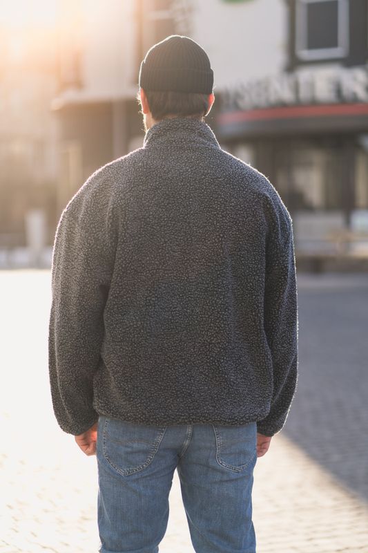 Hoktown Jacket Charcoal Melange 