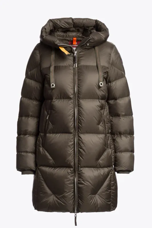 Janet Hooded Down Jacket Antique Bronze 