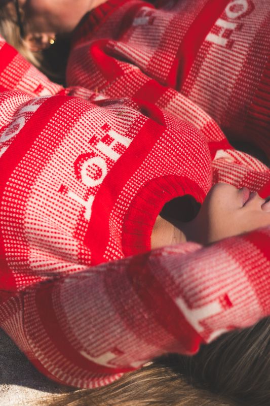 Hot Cropped Crew Red 