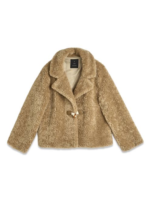 Hovedbilde Ruri Soft Fur Coat Camel 