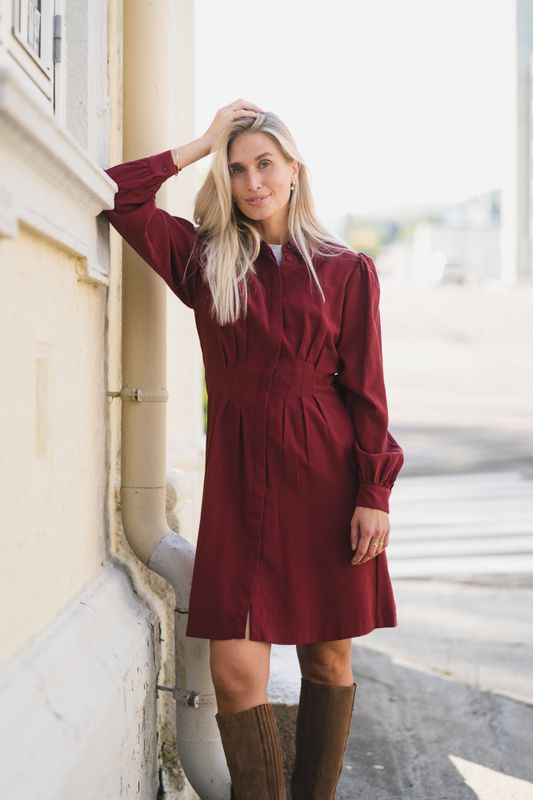 Elsa Asana Dress Syrah 