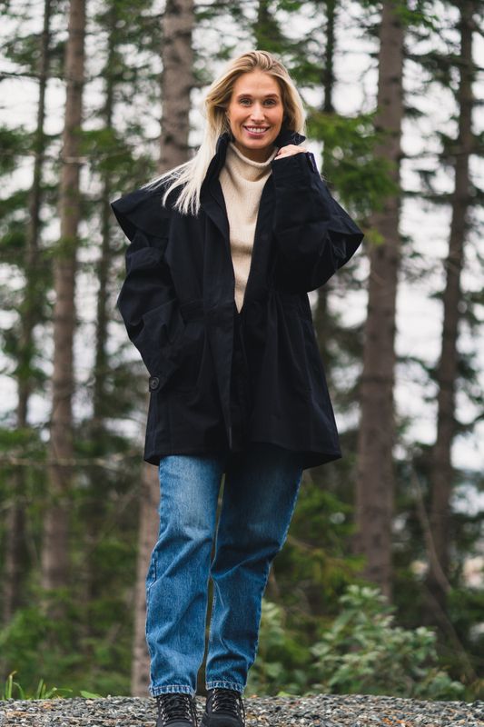 Virvelvind Coat New Black 