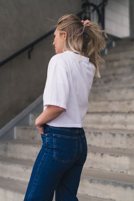 Hovedbilde Rocky Cropped Tee White 