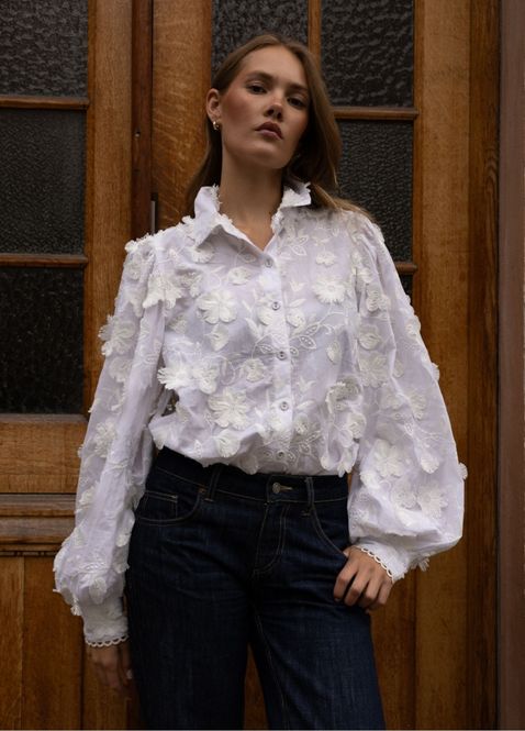 Hovedbilde Anaya Shirt Ivory Atelier