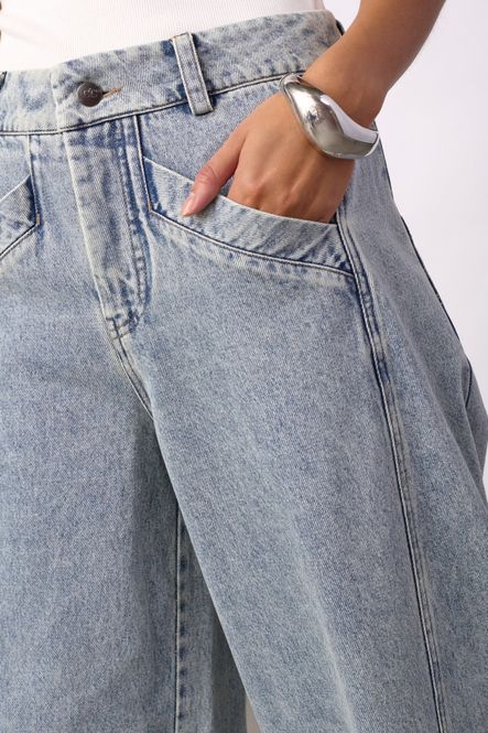 Hovedbilde Jackson Barrel Jeans Bleach Denim 