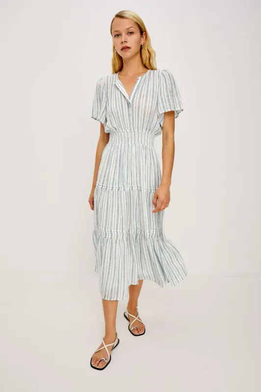 Cannes Dress Windward Stripe