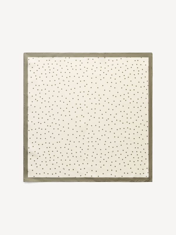Poula Silk Scarf Deep Lichen Green 