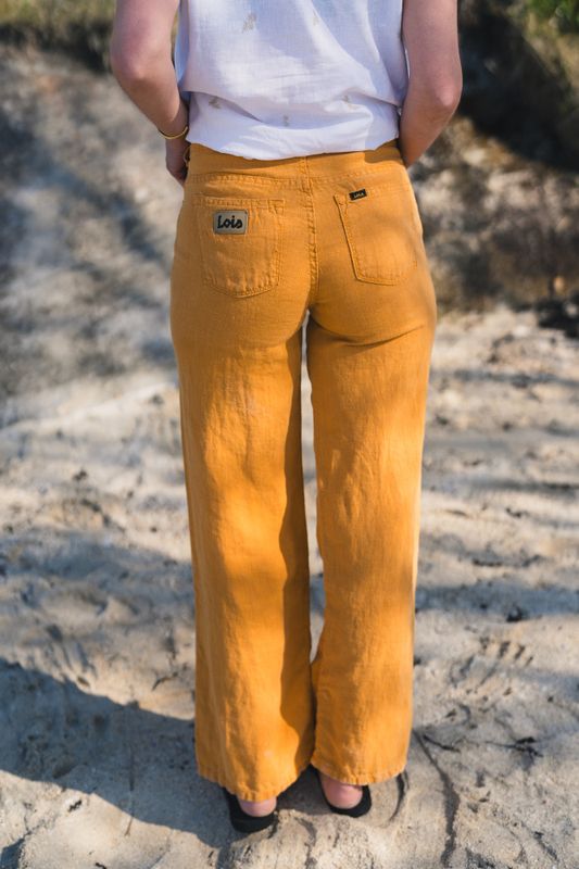 Culotte Linen Colour Topaz