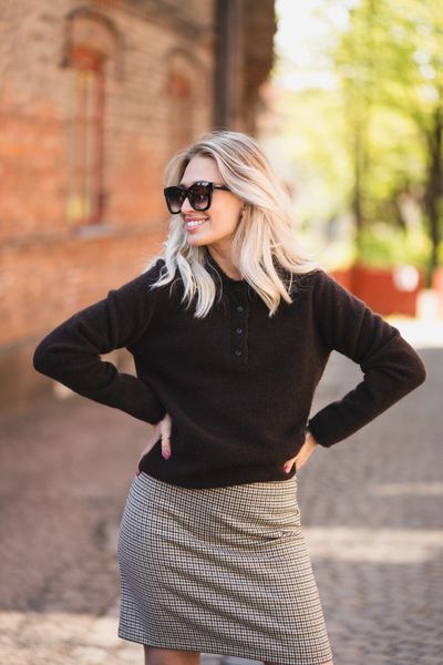 Hovedbilde Silya Pullover Ganache Melange 