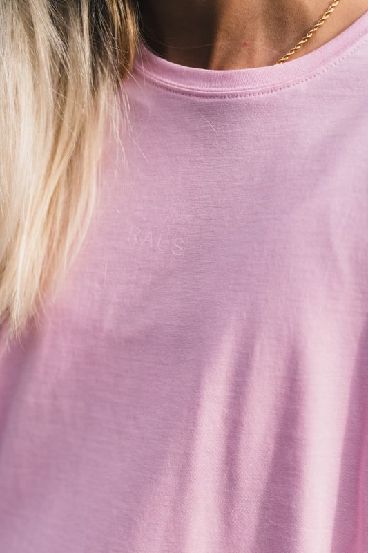 Linn Logo Tee S Lilac/Fairy T