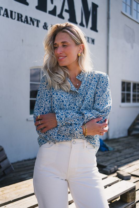 Astrid Shirt Q Harbor Flower 
