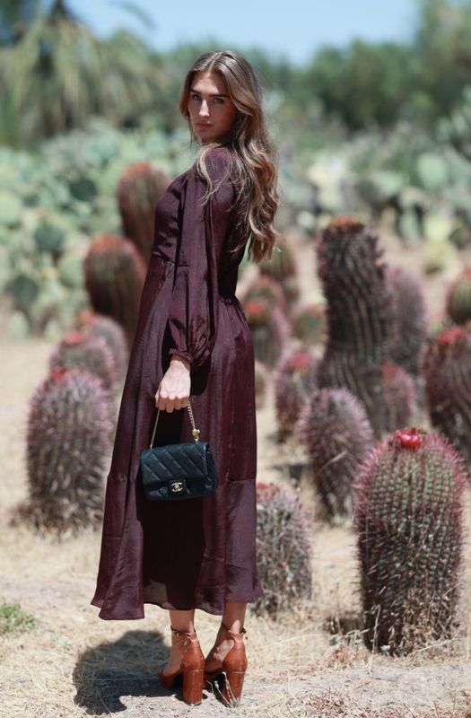 Samira Dress Mulberry 