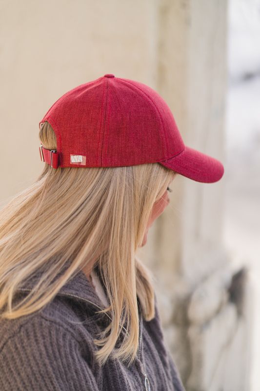 Amaranth Red Linen 