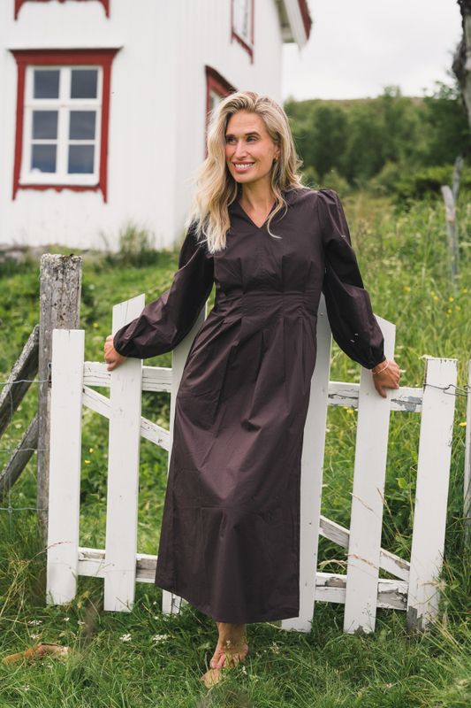 Ida Maja Dress Black Coffee 