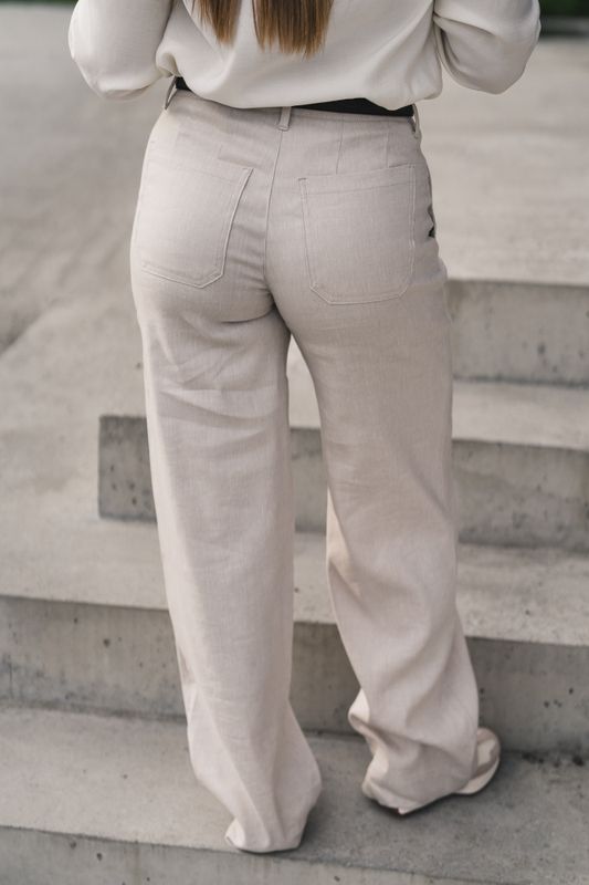 Erica 769 Sand Linen Regular 