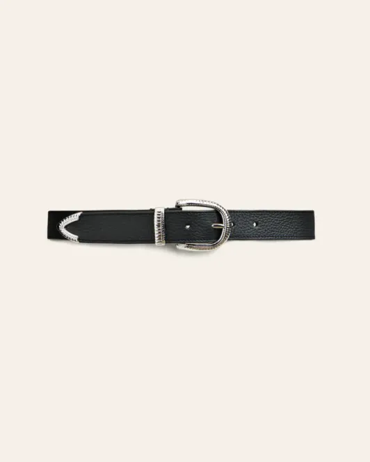 Hovedbilde Crubel Belt Black Silver 