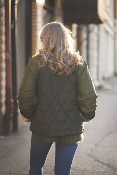 Hovedbilde Martha Quilted Jacket Olive 