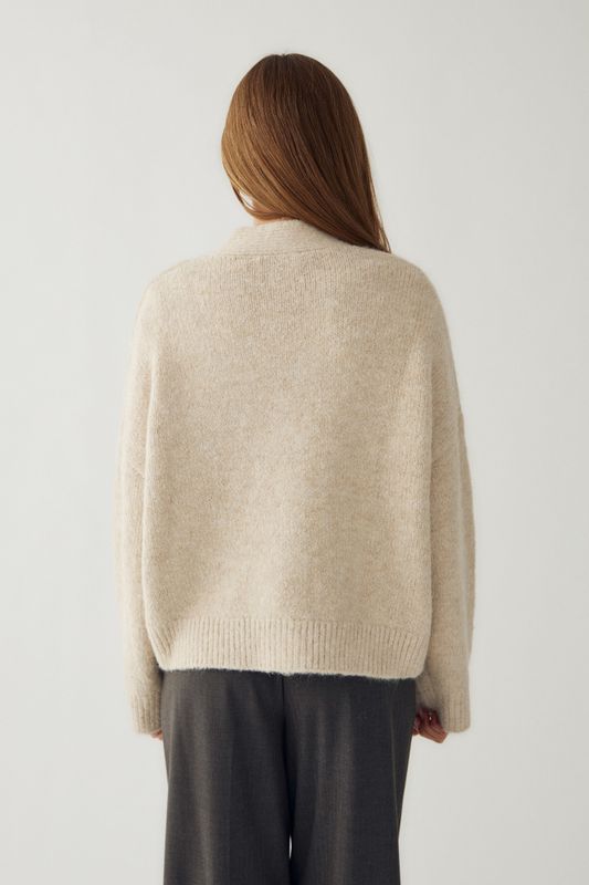 Laiana Knit Cardigan Beige