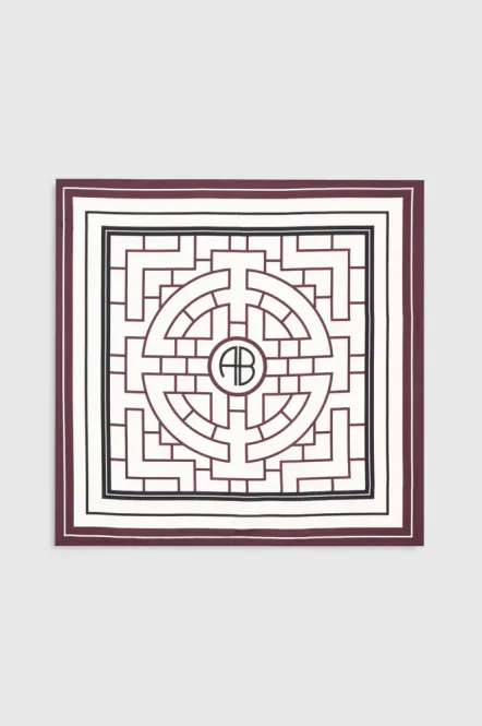 Hovedbilde York Scarf AB Fig Burgundy 