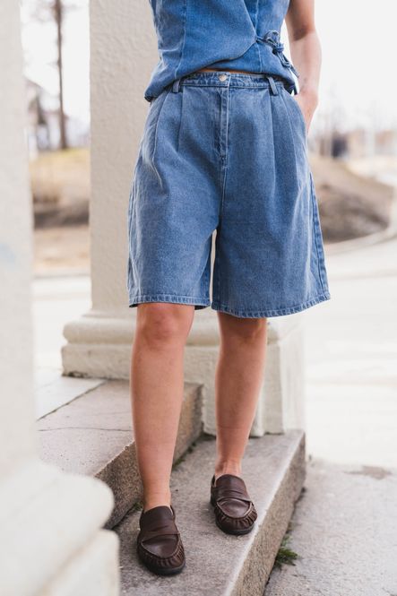 Hovedbilde Rosel Denim Shorts Blue 