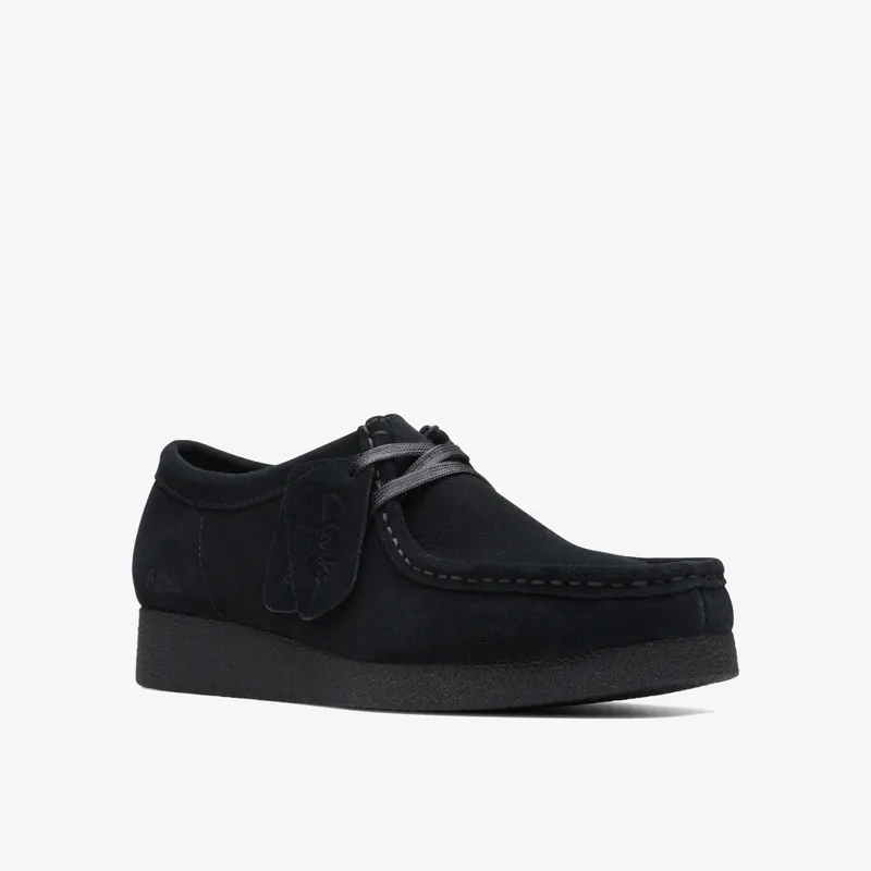 Wallabee Evosh D Black Suede 