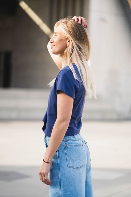 Hovedbilde Baby Tee Deep Cobalt 