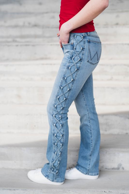 Low Rise Lace Up Boot Wild Mustang 