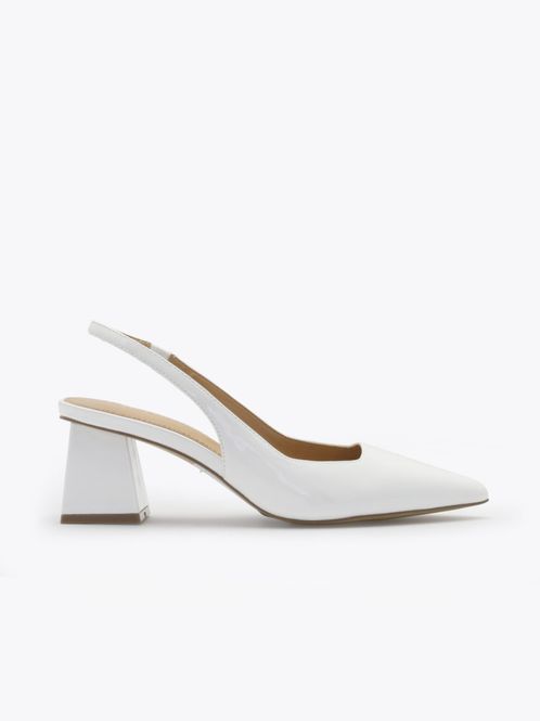 Hovedbilde Pia Slingback White 