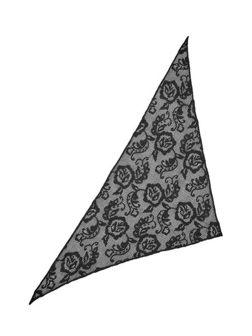 Hovedbilde Croflora Triangle Scarf Black 