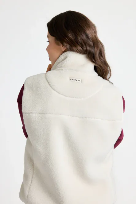 Hovedbilde W. Cloudfleece Vest Creme 