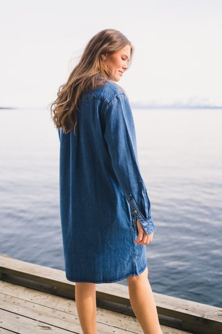 Hovedbilde Shirt Dress Coastal Sky 