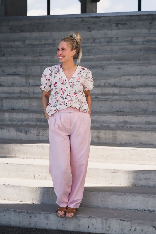 Franciska HW Pants Lotus Melange 
