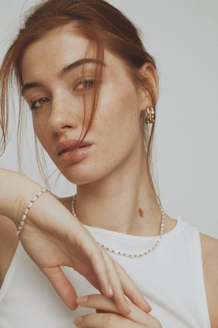 Hovedbilde The White Shell Bracelet Offwhite 