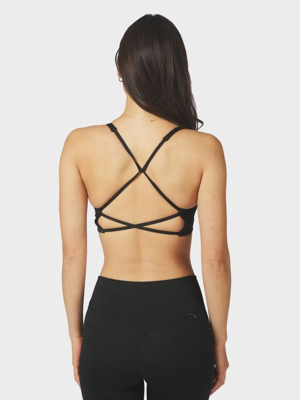 Ea String Top Black 